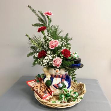 Christmas Cookie Jar Arrangement