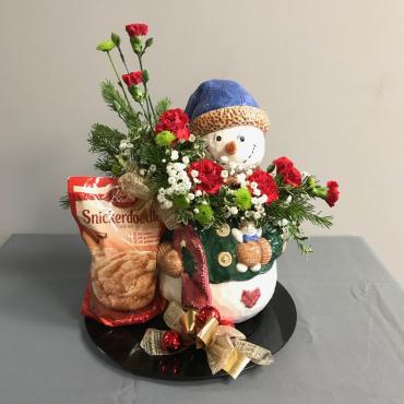 Christmas Cookie Jar Arrangement 1