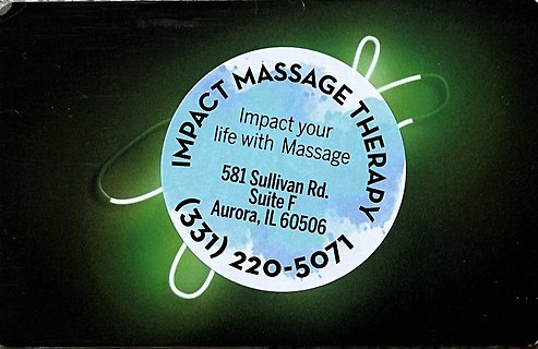 Impact Massage Therapy Gift Card
