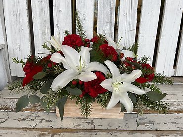 Wooden Christmas Box